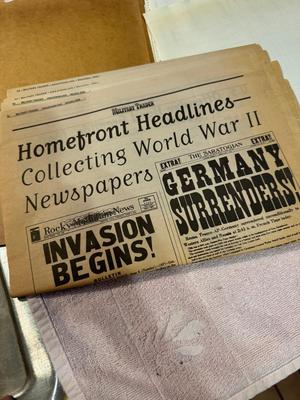 Weaponry Manuals and Wartime Newspapers #83