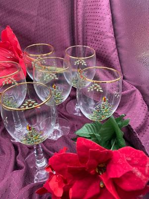 Spode Wine Glasses - 8