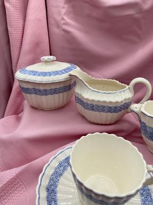 Copeland Spode England Wicker Pattern Dishes