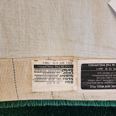 9' x 17' AGA John Oriental Virgin Wool Rug