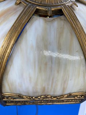Tiffany Style Glass Lamp - Vintage