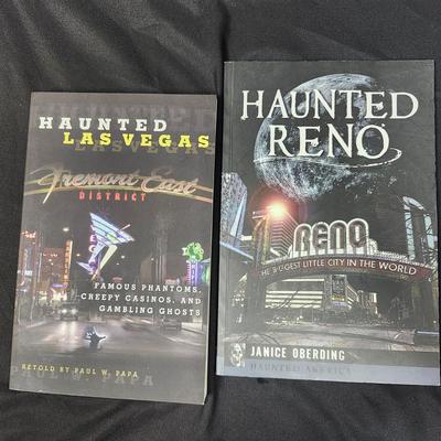 Haunted Las Vegas and Haunted Reno Books