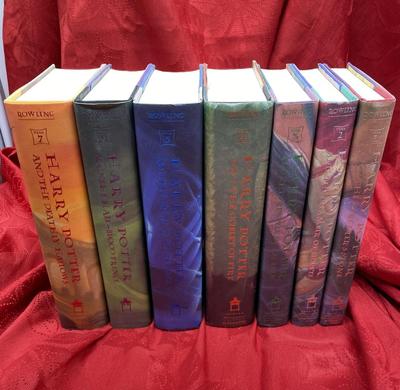 7 Magical Harry Potter Books - 1st Editions