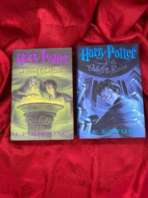 7 Magical Harry Potter Books - 1st Editions