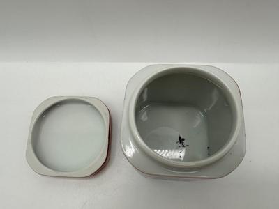Takahashi San Francisco Asian Porcelain Trinket Box