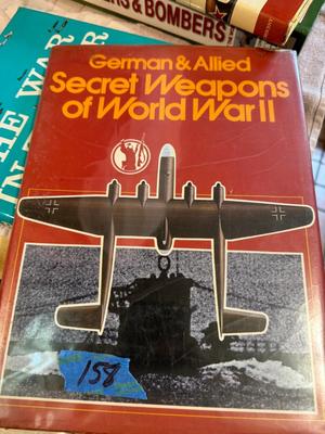 Vintage WWII Weapons & Aircraft Books, Lot Five #158