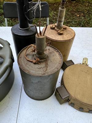 Vintage Inert LAND MINE Casings #169