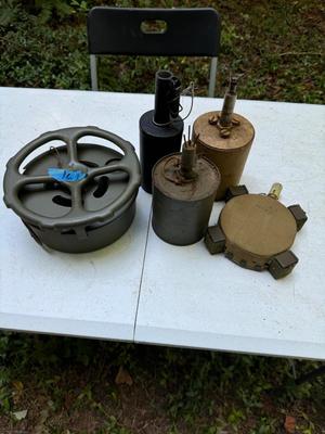 Vintage Inert LAND MINE Casings #169
