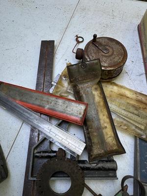 Ammo Box and Leather Working Tools #171