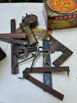 Ammo Box and Leather Working Tools #171