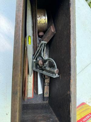 Ammo Box and Leather Working Tools #171