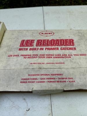 LEE Powder Measure and Reloader Bullet Loading