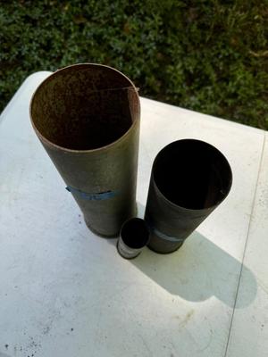 Vintage Mortar Shells #176A