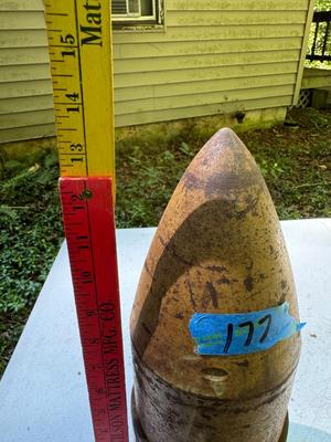 Morter Shell Inert War Head #177