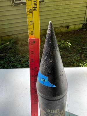 Mortar Shell Inert War Head # 178