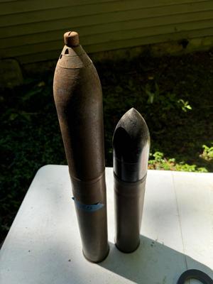 Two Mortar Shells #180