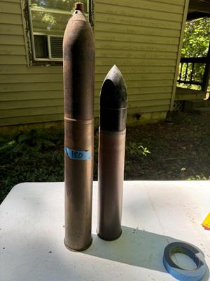 Two Mortar Shells #180