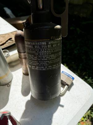 Inert Explosive Casings, Heads and Metal Box #182B
