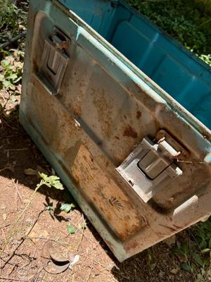 Inert Explosive Casings, Heads and Metal Box #182B