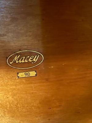 Antique Tiger Oak MACEY Barrister Bookcase #244