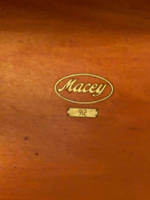 Antique Tiger Oak MACEY Barrister Bookcase #244