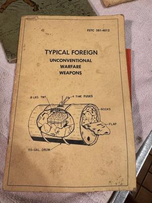 Vintage Military Gun and Arms Manuals and Books #246