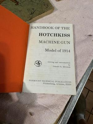 Vintage Military Gun and Arms Manuals and Books #246