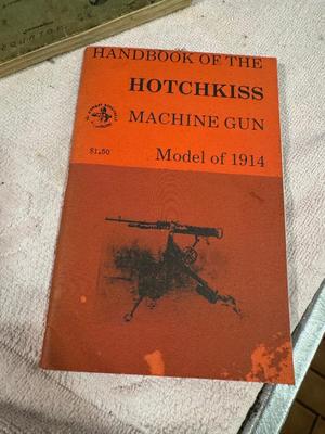 Vintage Military Gun and Arms Manuals and Books #246