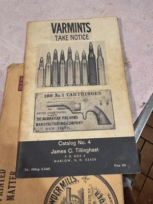 Vintage Military Gun and Arms Manuals and Books #246
