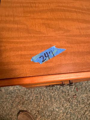 Vintage Maple Solid Wood Desk #247