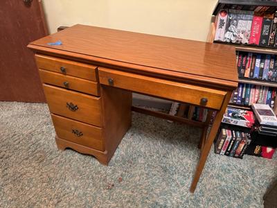 Vintage Maple Solid Wood Desk #247