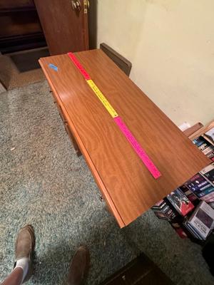 Vintage Maple Solid Wood Desk #247