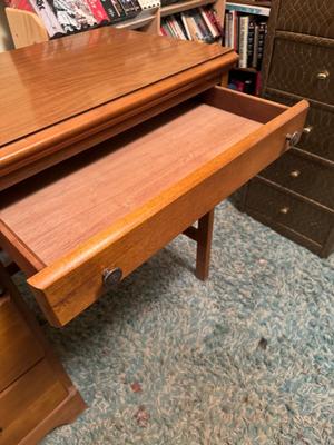 Vintage Maple Solid Wood Desk #247