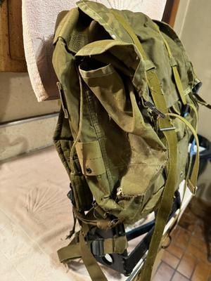 Vintage US Army Backpack Vietnam Era #249