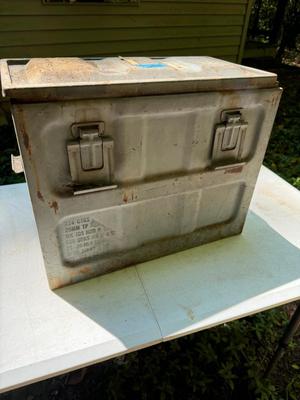 Metal Storage Box Camping Items, Tent #254