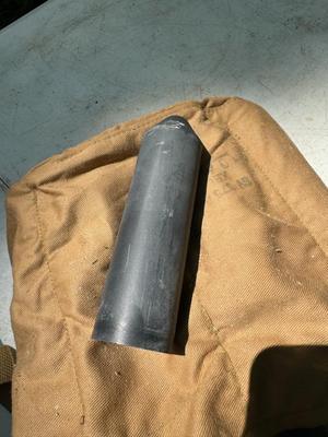 Inert Rifle Grenades and Bag #255
