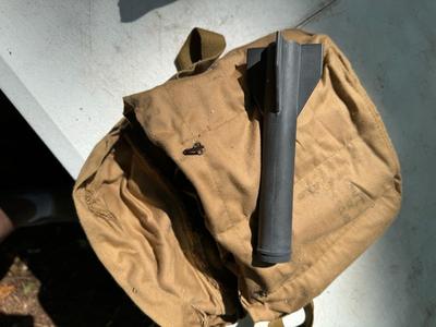 Inert Rifle Grenades and Bag #255