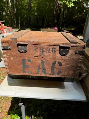 Wooden Ammo Crates #257