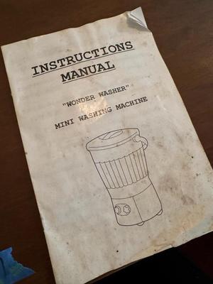Wonder Washer Portable Washing Machine #271B