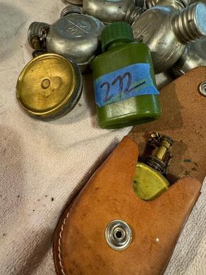 Vintage Military Canisters and Flasks