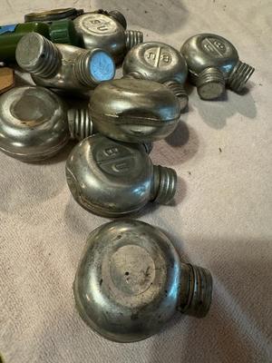 Vintage Military Canisters and Flasks