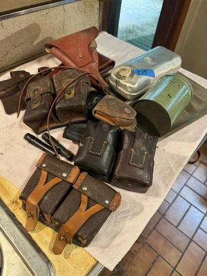 Vintage Pouches, Holsters, and Tins #274A