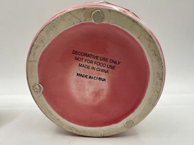 Cracked Art Decorative Jar W/ Lid