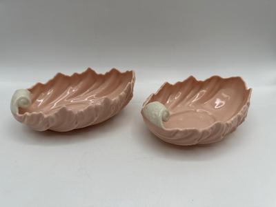 Vintage LENOX Pink Acanthus Leaf Dishes
