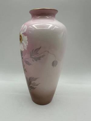Vintage NORITAKE Nippon Bone China Floral Vase