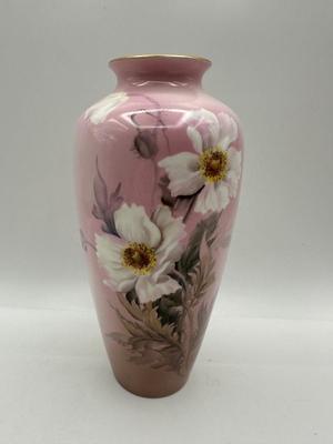 Vintage NORITAKE Nippon Bone China Floral Vase