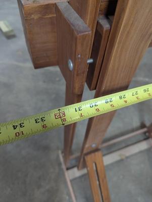 Wooden Framed Easel