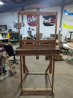Wooden Framed Easel