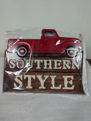 Southern Style Metal Wall Sign