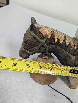 Cast Iron Horse Head Dinner Bell